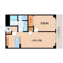 新大宮駅 徒歩3分 5階の物件間取画像